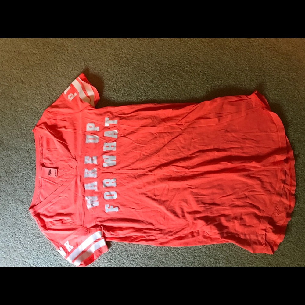 Pink sleep shirt